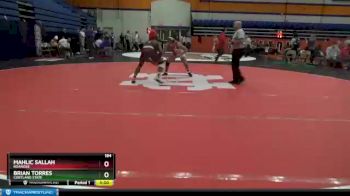184 lbs Cons. Semi - Brian Torres, Cortland State vs Mahlic Sallah, Roanoke