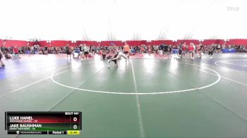 111-112 A Round 3 - Luke Hamel, Wisconsin Rapids vs Jake Baughman, LeRoy Panthers