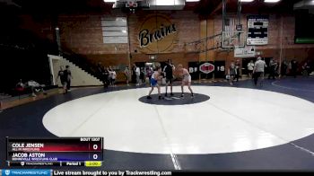 87 lbs Round 1 - Cole Jensen, All In Wrestling vs Jacob Aston, Bonneville Wrestling Club