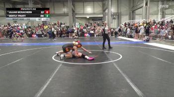 155 lbs Champ. Round 1 - Lillian McEachern, South Central Punisher vs Bently Pruitt, Beloit Wrestling Club