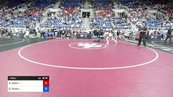 145 lbs Rnd Of 64 - Avery Allen, Montana vs Daishun Powe, Alabama