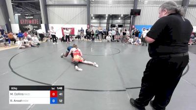 60 kg Semifinal - Mia Collins, Razor Red vs Ruth Ansah, MGW Vanquishers