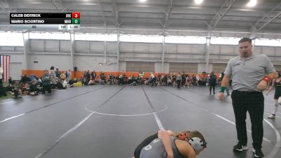 60 lbs Round 2 (4 Team) - Mario Sciortino, Neighborhood Wrestling vs Caleb Deitrick, Brecksville