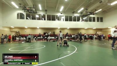 175 lbs Round 3 - Jacob Verrett, Cherry Creek Wrestling Club vs Cassius Gibbs, Mat Demon Wrestling Club