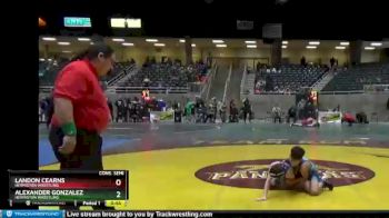 70 lbs Cons. Semi - Landon Cearns, Hermiston Wrestling vs Alexander Gonzalez, Hermiston Wrestling