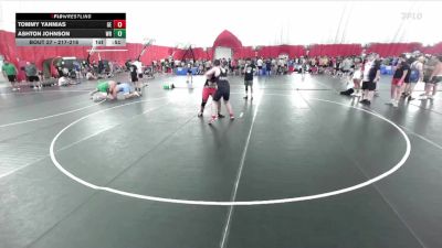217-218 lbs Round 2 - Tommy Yannias, Glenbard East vs Ashton Johnson, Wisconsin Rapids