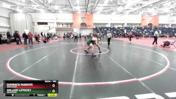 165 lbs Cons. Round 3 - Dominick Parente, Brockport vs William Lotocky, Brockport