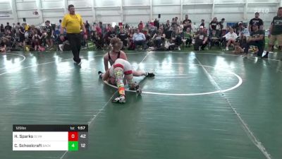 125 lbs Pools - Hudson Sparks, Olympia National vs Colton Schoolcraft, Backbone Wrestling Club