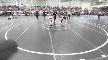 102 lbs Quarterfinal - Caden Casias, SLV Elite WC vs Brant Stewart, Team Cuz