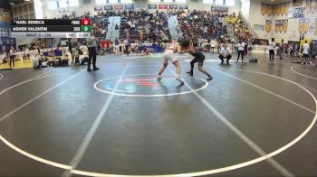 126 lbs Champ. Round 2 - Asher Valentin, YIC vs Kael Seneca, Fort Myers Wrestling Club