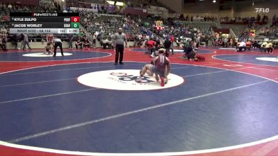 4A 144 lbs Cons. Semi - Kyle Zulpo, Perryville vs Jacob Worley, GRAVETTE HIGH SCHOOL