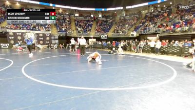 117 lbs Consy 3 - Jack Cherry, Kennett vs Brock McClure, Bentworth