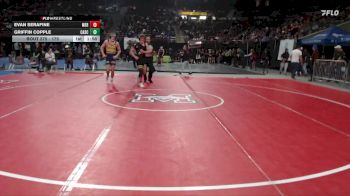 175 lbs Champ. Round 1 - Griffin Copple, Cascade vs Evan Serafine, Meridian