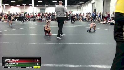 60 lbs Round 4 (8 Team) - Wyatt Yeager, FL Scorpions vs Lucas Spicer, Kraken White