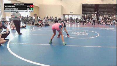 122 lbs Rr Rnd 3 - Mia Henckel, Cordoba Trained (Tidal Force Girls) vs McKayla Steele, ICWL Lady Bruisers