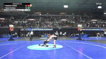 141 lbs Cons. Round 3 - Sean O`Toole, Delaware Valley vs Bradley Rosen, North Central (IL)