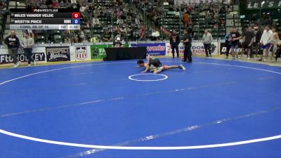 157 lbs Cons. Rd Of 16 - Miles Vander Velde vs Westyn Price, Big Game Wrestling Club