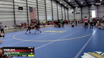 132 lbs Finals (8 Team) - Juliana Van Slyke, PA West vs Rachel Silva, Big Money Movin