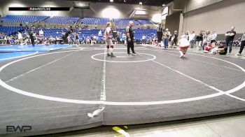 145-155 lbs Rr Rnd 3 - Colby Garrison, Lady Outlaw Wrestling Academy vs Jaelynn Holland, Perryville Elite Wrestling