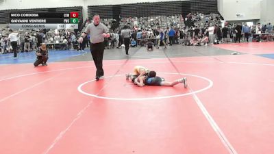 60-B lbs Consolation - Nico Cordoba, Cordoba Trained vs Giovanni Ventiere, Prime Wrestling Club