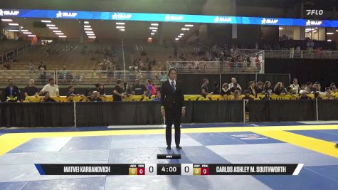 Carlos Ashley M. Southworth vs Matvei Karbanovich 2025 Pan Kids Jiu-Jitsu IBJJF Championship
