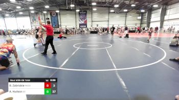 95 lbs Rr Rnd 3 - Brady Zabriskie, Mat Assassins Yellow vs Ayden Hudson, Ohio Gold