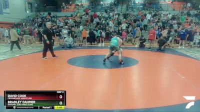 138 lbs Champ. Round 1 - David Cook, Crossroads Wrestling vs Bradley Dahmer, Ground Zero Wrestling