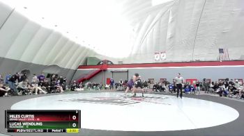 174 lbs Finals (2 Team) - Miles Curtis, Grand Valley State vs Lucas Wendling, McKendree