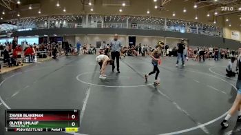 64 lbs Round 5 (6 Team) - Zavier Blakeman, Jaguar Warriors vs Oliver Umlauf, Triangle WA