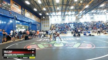 144 lbs Cons. Round 3 - BENJAMIN WOLGAMUTH, Alpha Wrestling Club vs Billy Day, Cocoa Beach