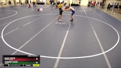 215 Championship Bracket Cons. Round 3 - Parker Davis, Simley vs Alex Mock, Apple Valley