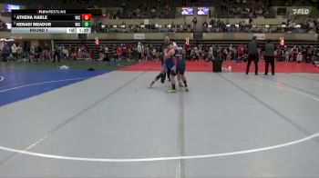 Round 1 - Athena Hable, Albert Lea vs Kenadi Meador, St. Croix Falls