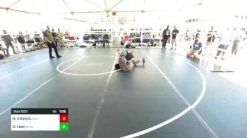 130 lbs Semifinal - Noah Villatoro, High Desert Jets vs Daryn Leon, Brawley