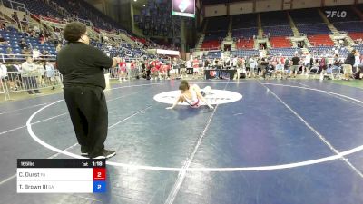 165 lbs Cons 64 #2 - Carter Durst, PA vs Timothy Brown III, GA