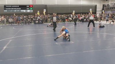 92 lbs Cons. Rd Of 32 - Jaxon Brynildson, Team Grand Valley Elite vs Paxon Laughlin, Seneca