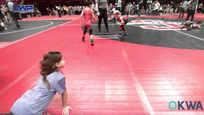 49 lbs Final - Kanon Zappone, Barnsdall Youth Wrestling vs Caden Sloan, Morrison Takedown Club