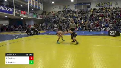 94 lbs Consi Of 16 #1 - Lukas Smith, All American WC vs Isaac Huya, Saegertown