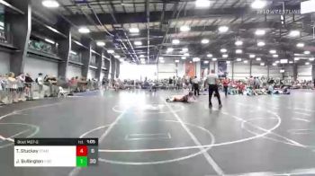 160 lbs Rr Rnd 2 - Thaddeus Stuckey, Team Bro vs Jared Bullington, Ride Out Wrestling Club