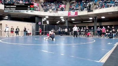 120 lbs Champ. Round 1 - Jack Jansen, Deerfield vs Raziel Perez, Bourbonnais