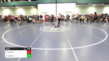 60 lbs Round Of 16 - Tate Russell, TX vs Jordan Skodak, MI