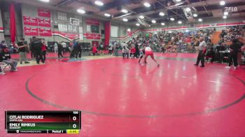 190 lbs Champ. Round 2 - Emily Rimkus, Nordoff vs Citlai Rodriguez, Santa Ana