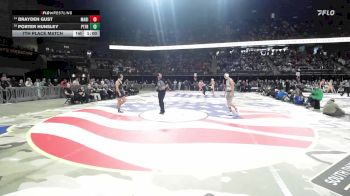 7th Place Match - Porter Hunsley, Pierre T.F. Riggs vs Brayden Gust, Madison