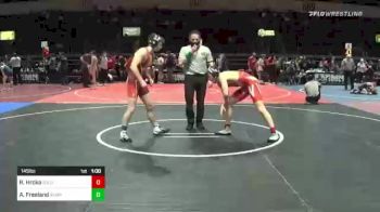 145 lbs Consi Of 4 - Ryan Hrcka, Gold Rush vs Aidan Freeland, Semper Fi WC