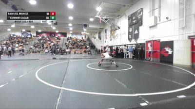 106 lbs Cons. Round 2 - Samuel Munoz, Mater Dei vs Corbin Cagle, Shadow Hills