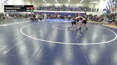 190 lbs Cons. Round 5 - Jeramiah Palmer, Sandpoint vs Talen Scovil, Mountain Home