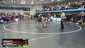 JV-23 lbs Round 1 - Jack Buesing, West Delaware, Manchester vs Gavin Plathe, Mount Vernon