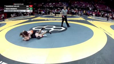 D1-144 lbs Cons. Round 1 - Guardian Miller, Ashland vs Beau Nezbeth, Louisville