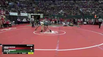D1-165 lbs Semifinal - Evan Bennett, St. Edward vs Aidan McStay, Hudson