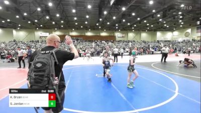 82 lbs Consi Of 8 #2 - Remi Parton, Battle Mountain WC vs Jake Green, Rampage WC