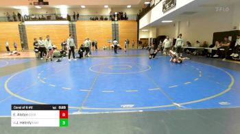 126 lbs Consi Of 8 #2 - Eli Alston, Georgia vs Jackson Helmly, East Coweta High School Wrestling